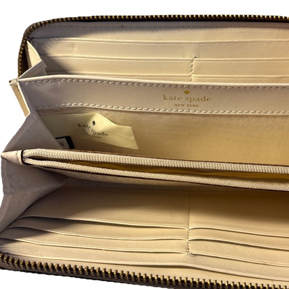 Kate Spade Laurel Way Neda Saffiano leather Wallet in Thunder CL - Picture 3 of 7